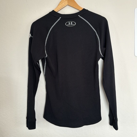 Under Armour long sleeve waffle crewneck (small) - Picture 3 of 5